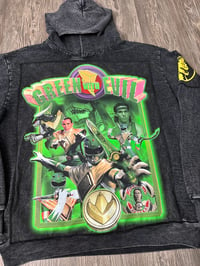 Image 4 of 'Green With Evil' Custom Hoodie