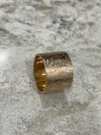 Image 4 of Golden Embossed Elegance Ring