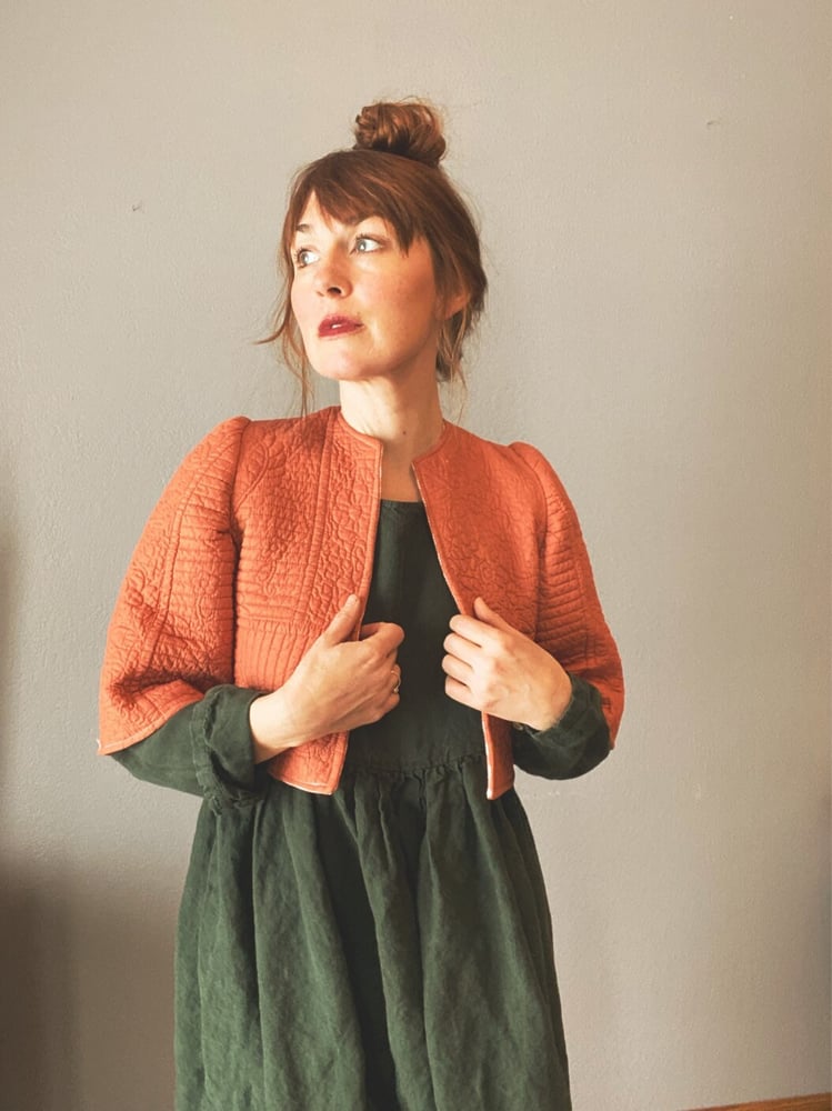 Image of Salvaged Quilted Jacket