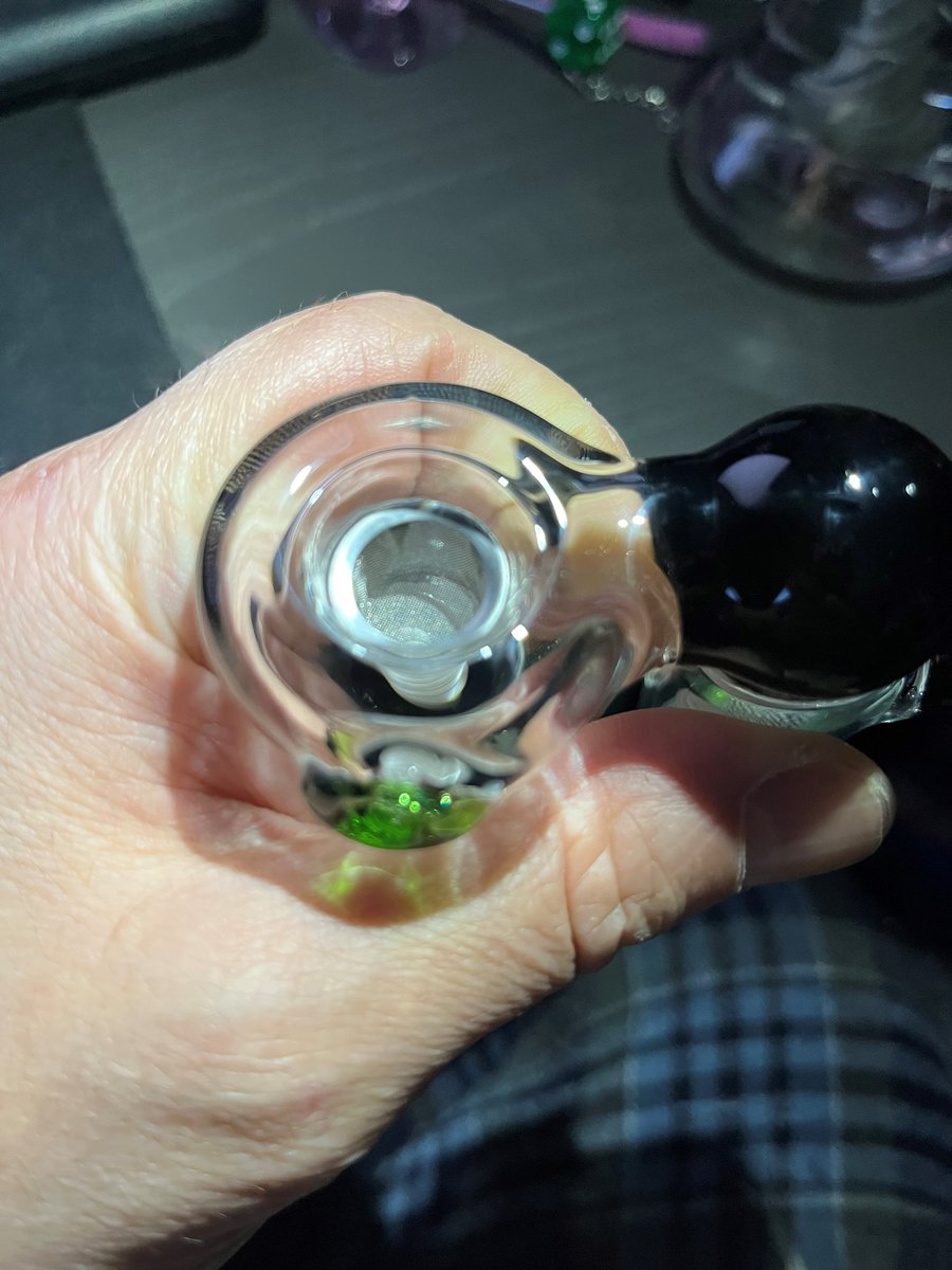 Double Chamber Glass Water Pipe Smoking Tobacco Bubbler Hookah Bong