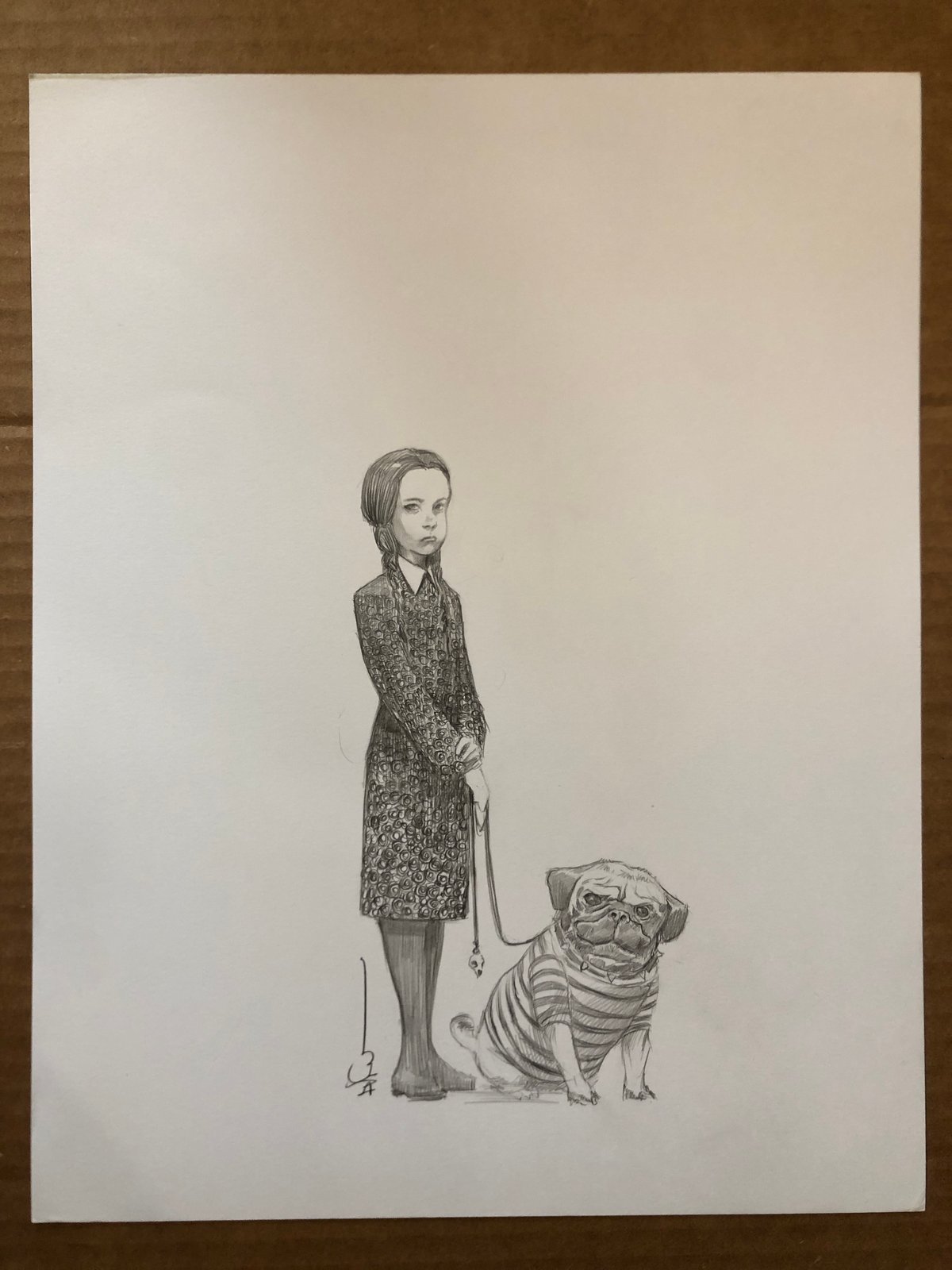 Image of wednesday & pugsley