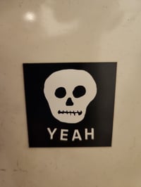 Image 1 of Yeah Skull Magnet