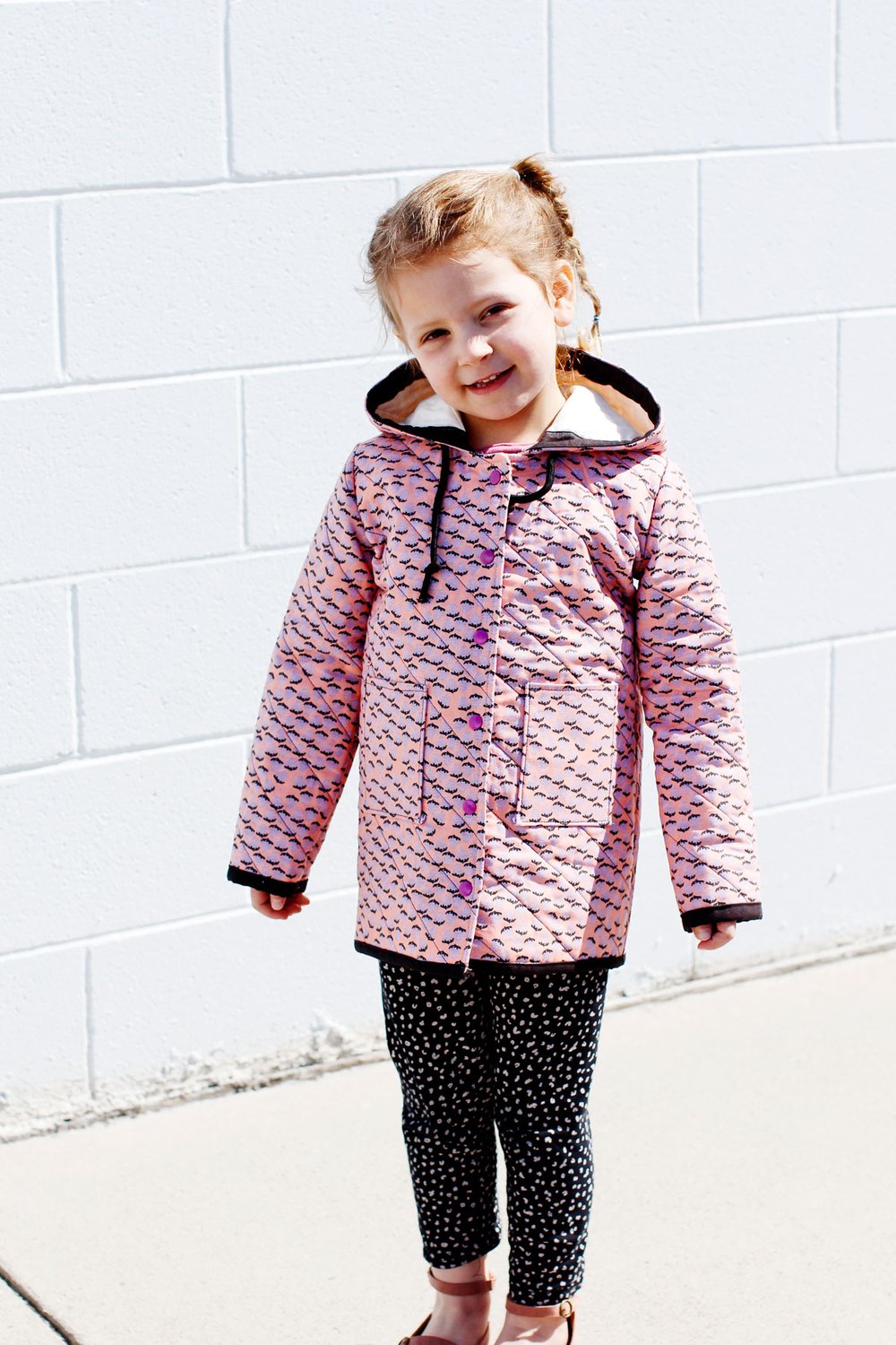 Image of KIDS QUILT COAT PATTERN PDF