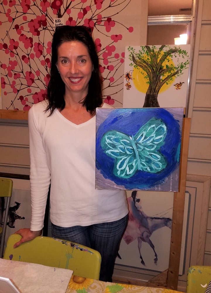 Image of PAINT YOUR BUTTERFLY