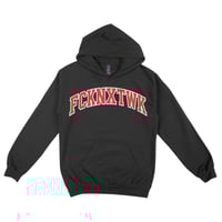 Fcknxtwk arch logo hoodie