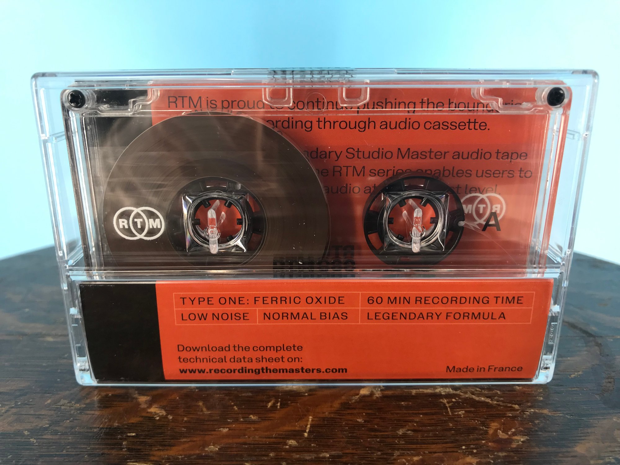 RTM Blank Audio Cassettes C60 Studio Quality Analog Recording - Pack of 10 RTM Blank Audio Cassettes C60 Studio Quality Analog Recording - Pack of 10