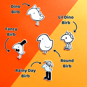 Image of Birbs! | Stickers