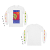 JER | MIAMI Long Sleeve with Double Sleeve Print (White) +Pre-Sale+