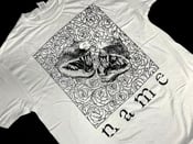 Image of "...By Jaw & Fang" T-shirt - White Short Sleeve