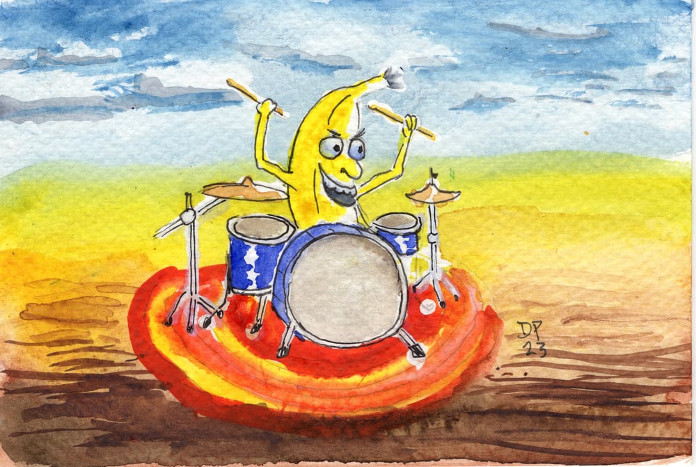 Image of DEAL! "Banana Drummer"