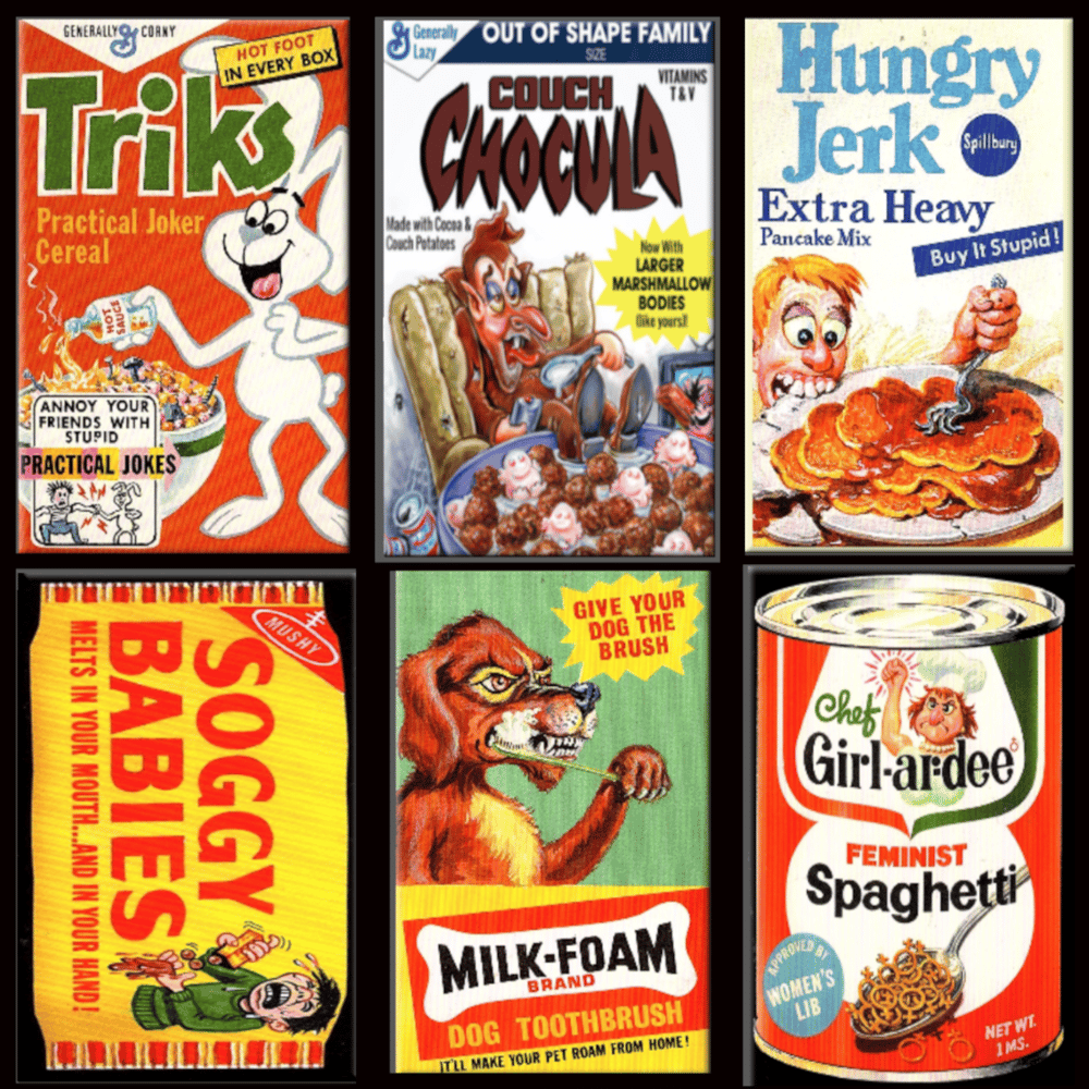 WACKY PACKAGES SET 6