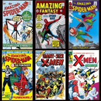 Image 1 of COMIC COVERS SET 3