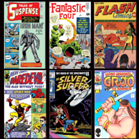 Image 1 of COMIC COVERS SET 4
