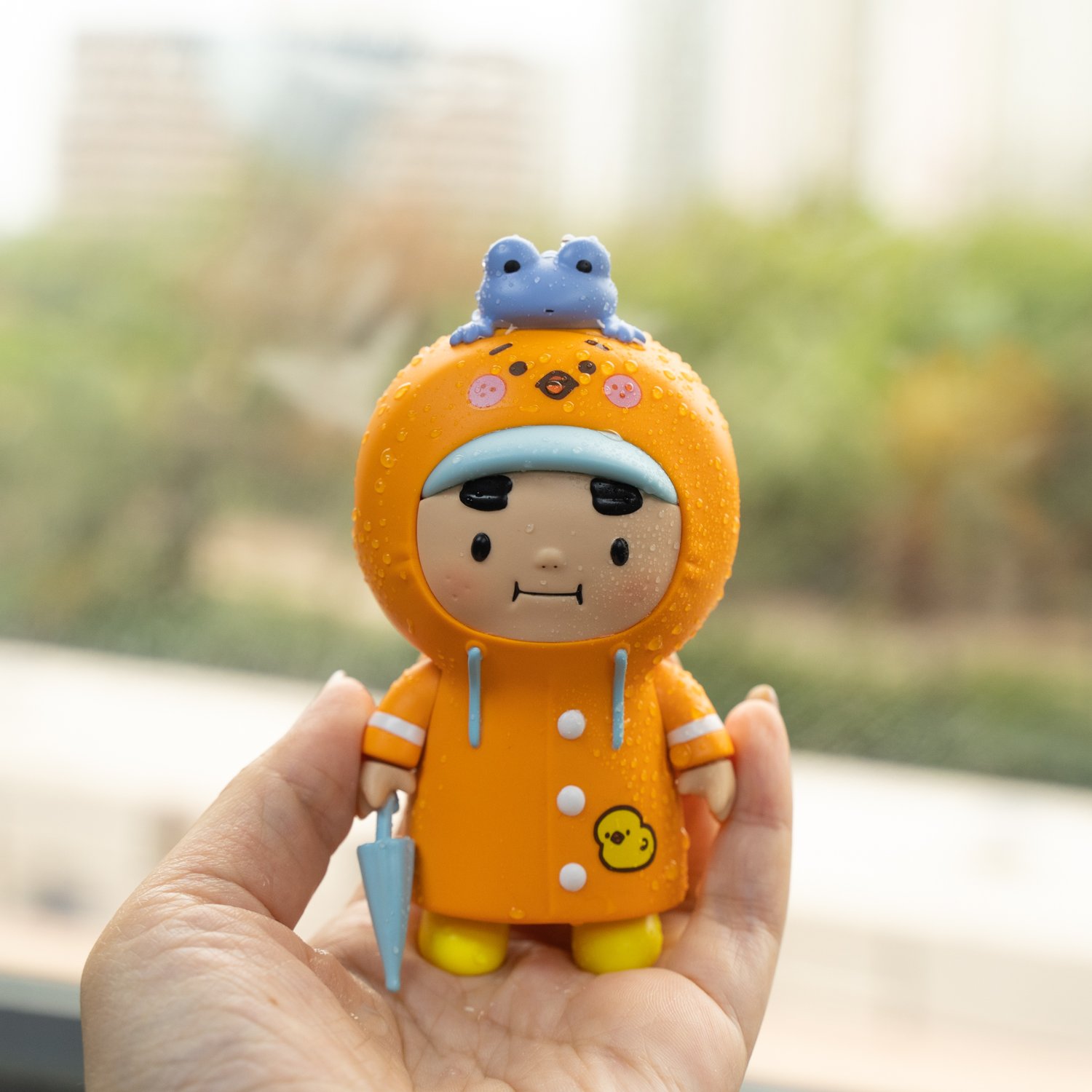 Image of CHUBBY OJISAN 'DUCKY RAINCOAT EDITION' BY AMBER
