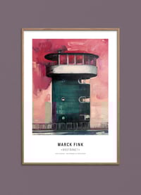 Image 5 of Art poster / "Christianshavn – Malerdrømme og tankestreger – Brotårnet"