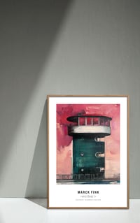 Image 9 of Art poster / "Christianshavn – Malerdrømme og tankestreger – Brotårnet"