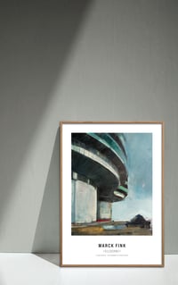 Image 6 of Art poster / "Islands Brygge – Malerdrømme og tankestreger – Siloerne"