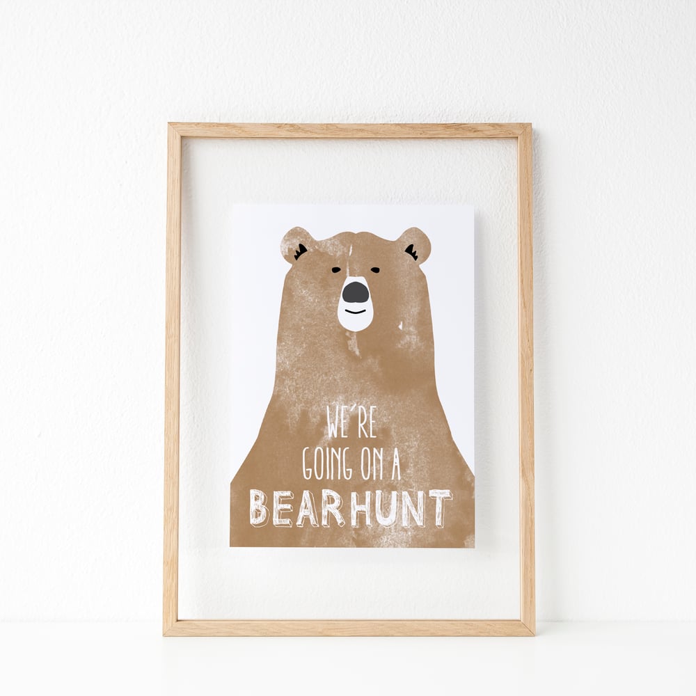 Image of 'We're going on a Bear Hunt' Print 