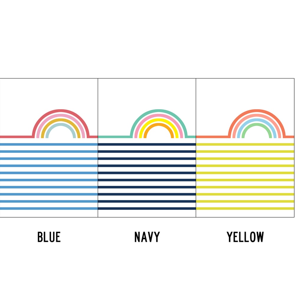 Image of Rainbow Stripe Print 