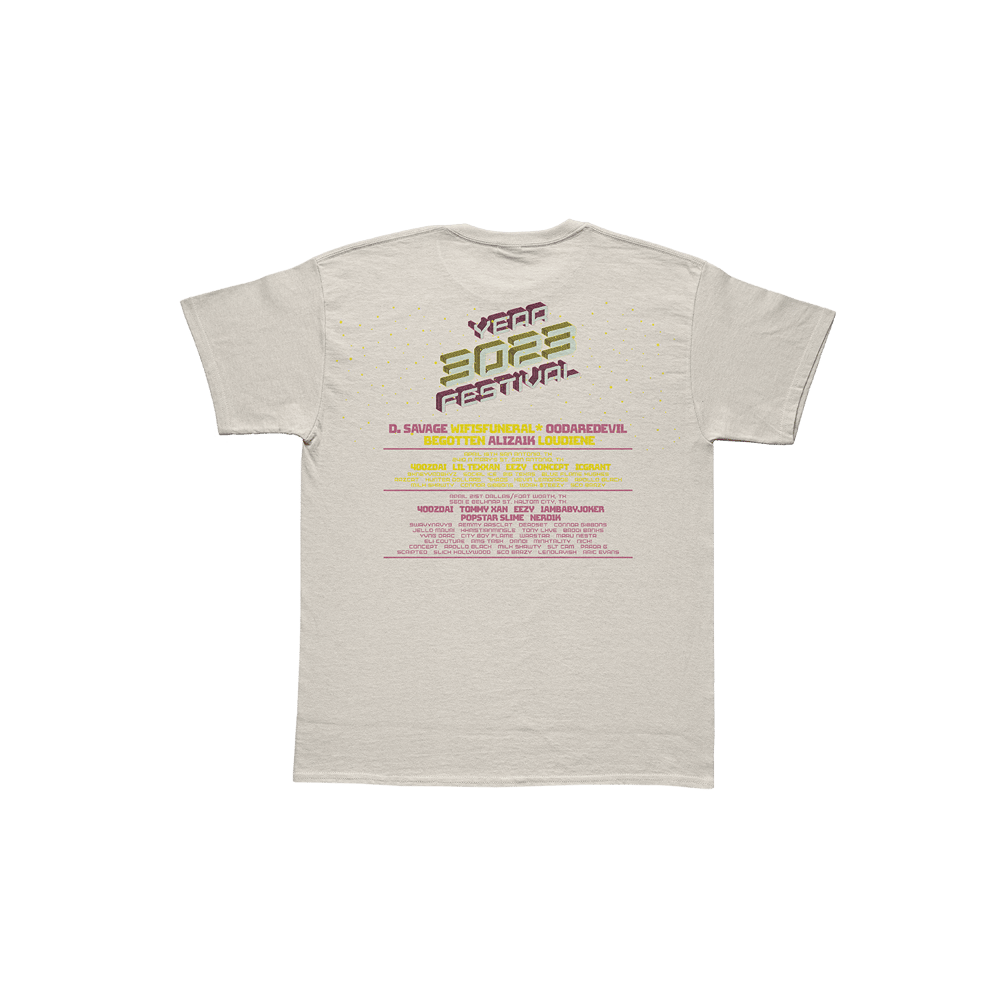 Year 3023 Merchandise Tee Shirt in Off White