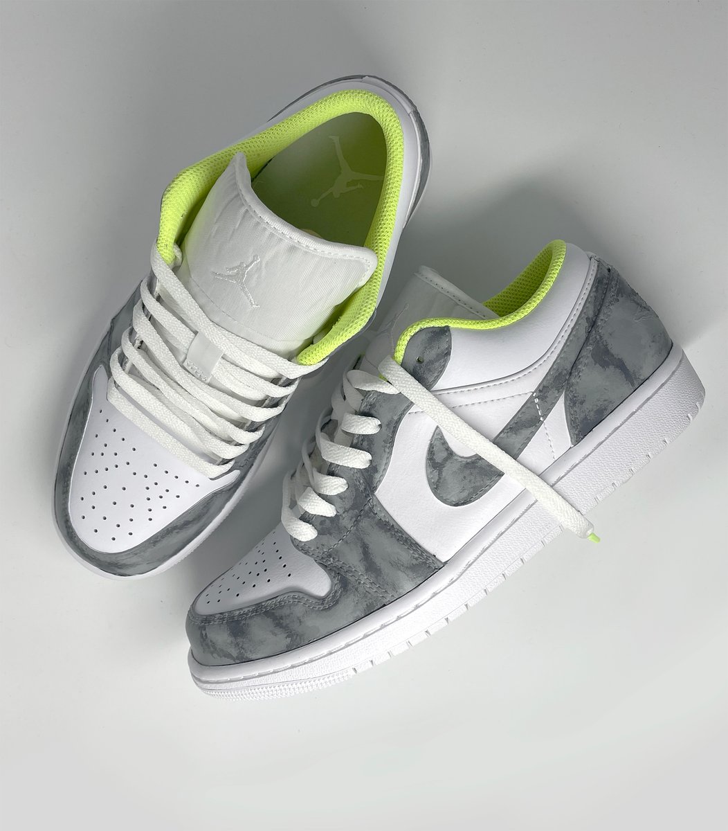 Air Jordan Low Lemon Nike Cloudy Lemon Air Jordan Low E1_Artist