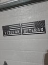 Magnetic Veterans Falgs