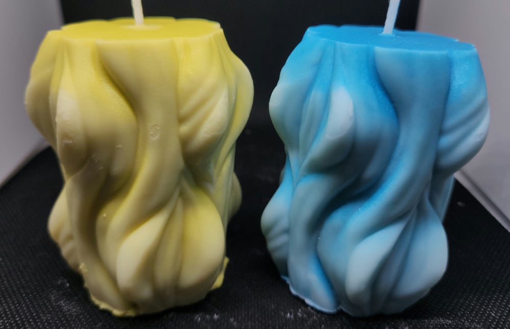 Wavy candles 