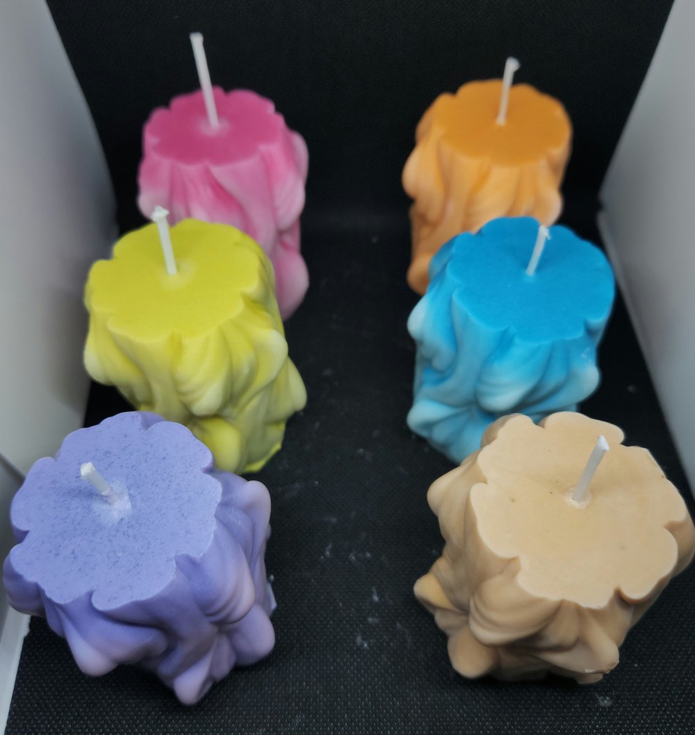 Wavy candles 