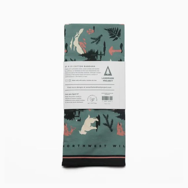 Northwest Wildlife Bandana