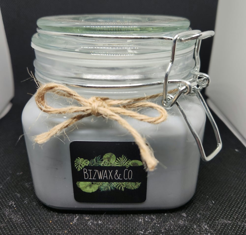 Mason jar candle 