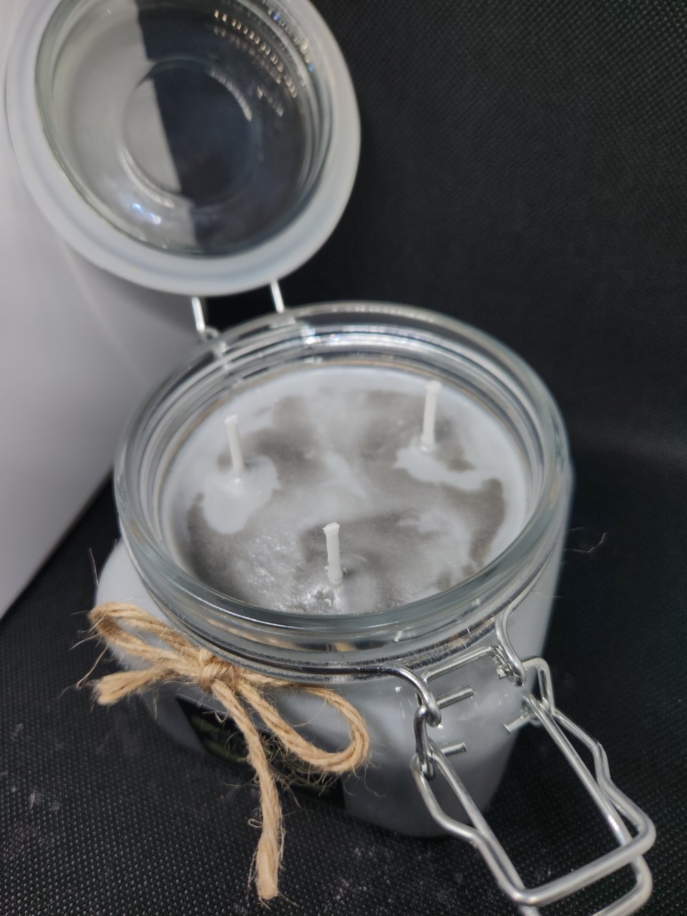 Mason jar candle 