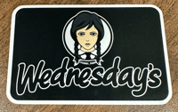 Wednesday's Sticker