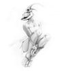 BOUND GODDESS TRANSFORMING INTO HER POWER sketch