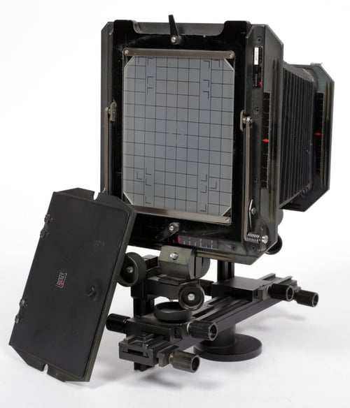 Image of Toho FC-45X ultralight 4X5 camera w/ 135mm + 210mm MC lenses + film + holders
