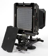 Image 5 of Toho FC-45X ultralight 4X5 camera w/ 135mm + 210mm MC lenses + film + holders #8258
