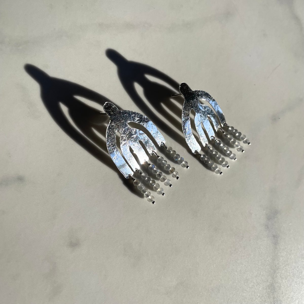 Image of cascade earrings 