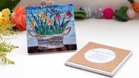 Image 2 of Spring Flowers  Ceramic Coaster