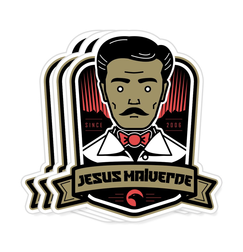 Jesus Malverde Sticker