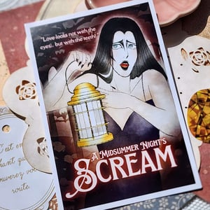 Oberon A Midsummer Night's Scream Postcard