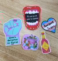 Image 1 of Bilingual Sticker Pack | Paquete de Calcomanias Bilingues