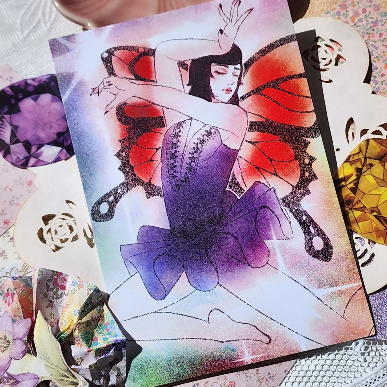 Dashiell Butterfly Fairy Postcard