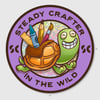 Steady Crafter In The Wild Sticker