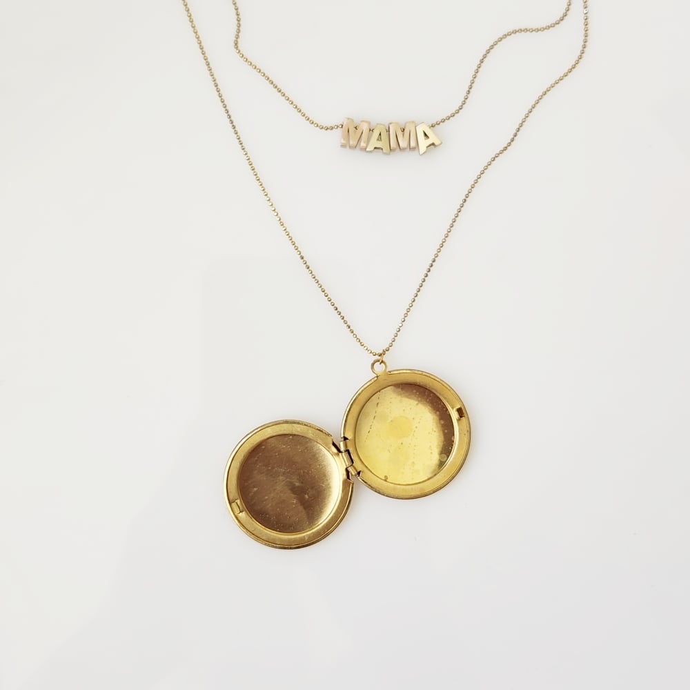 Image of The MAMA Locket Necklace 