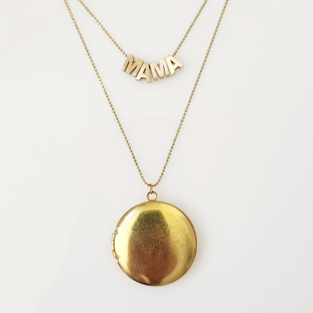 Image of The MAMA Locket Necklace 
