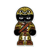 Jaguar Warrior Mexica Sticker