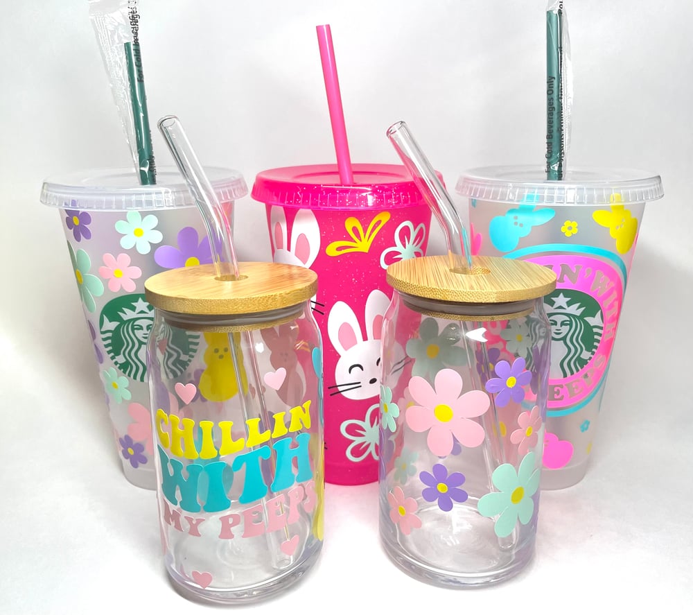 Spring/Easter Cups🌸