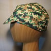 Cotton cycling cap - light camo 