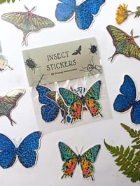 Image 2 of Butterfly Holographic Sticker Pack 