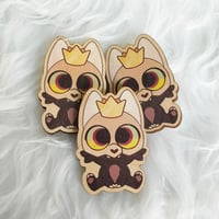 Image 1 of Baby King Wooden Pin