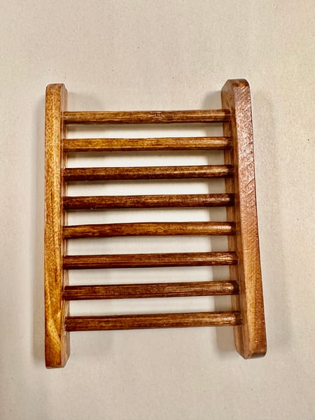 Image of WOODEN SOAP DISH 